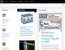 Tablet Screenshot of beerstreetjournal.com